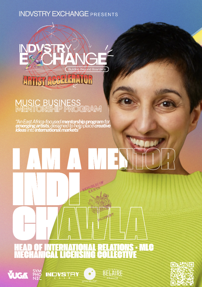 Indi Chawla Artist Accelerator ID card