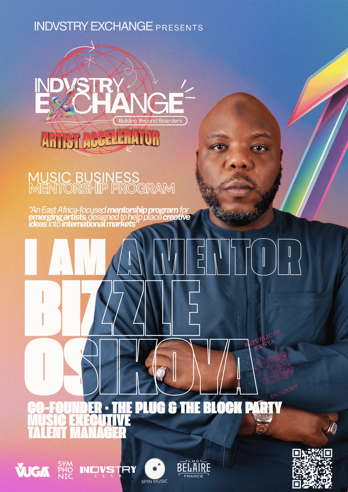 Bizzle Osikoya Artist Accelerator ID card