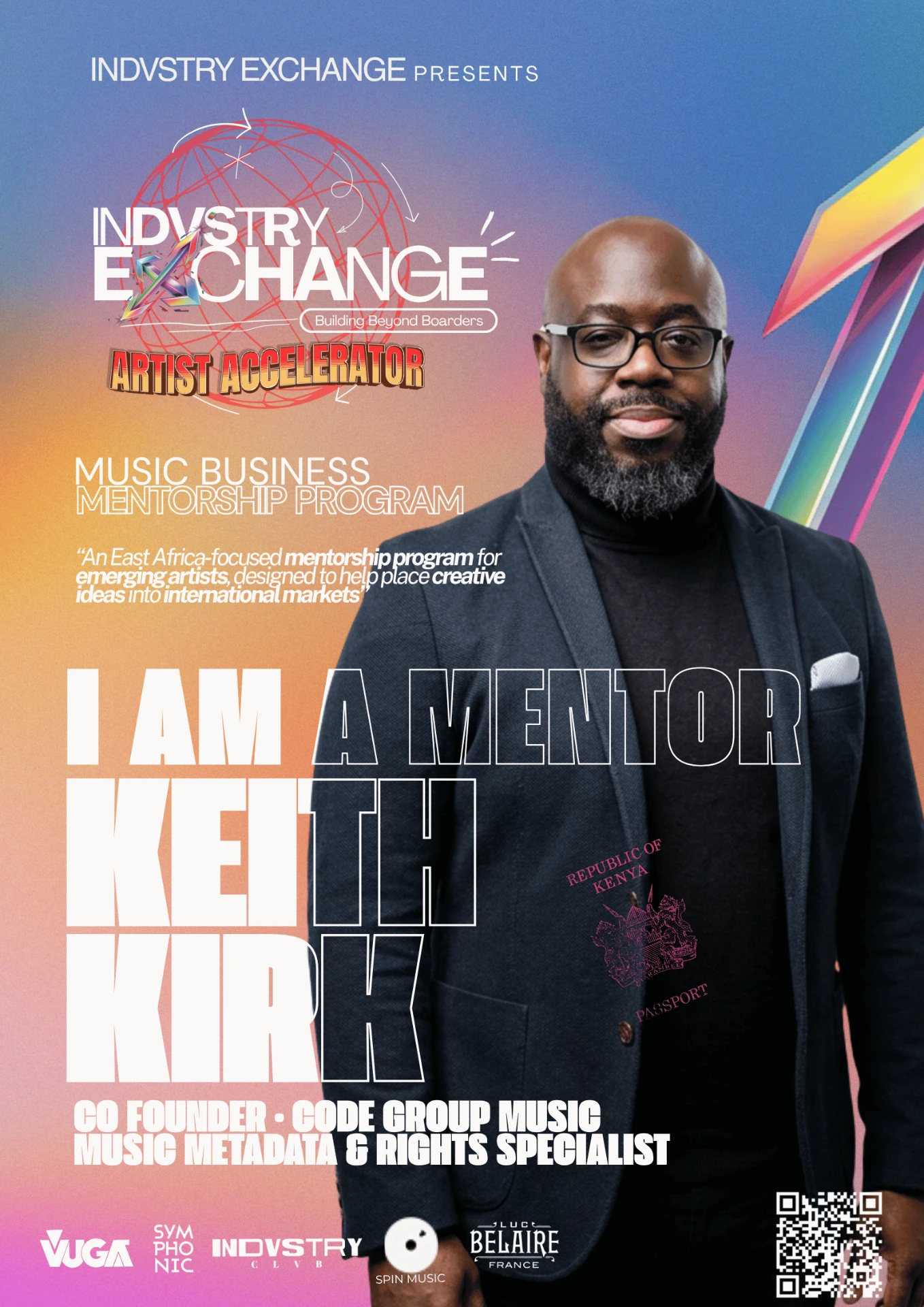Keith Kirk Artist Accelerator ID card